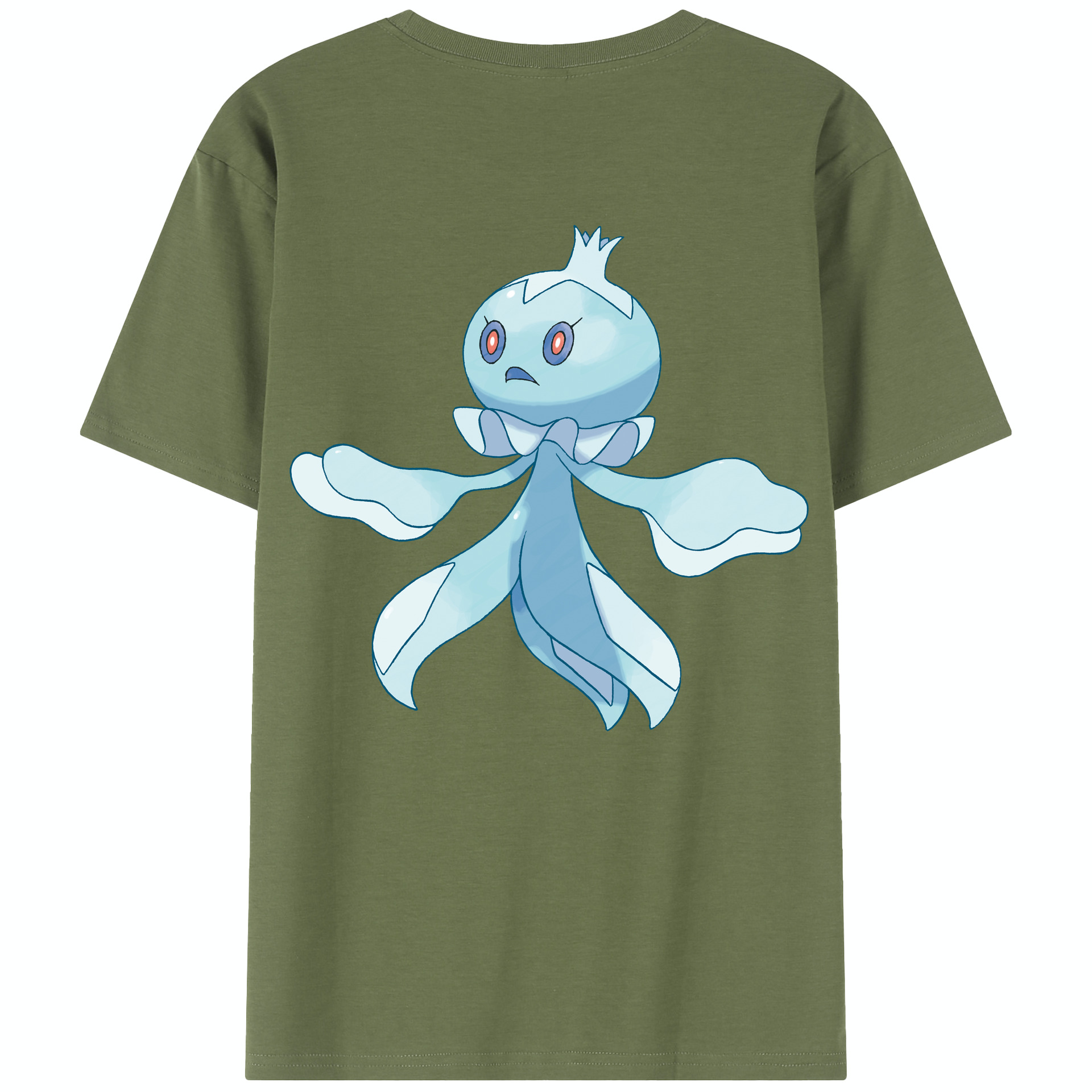 （画像用） ポケットモンスター Pokémon 綿100％半袖Tシャツ（背面プリント）
